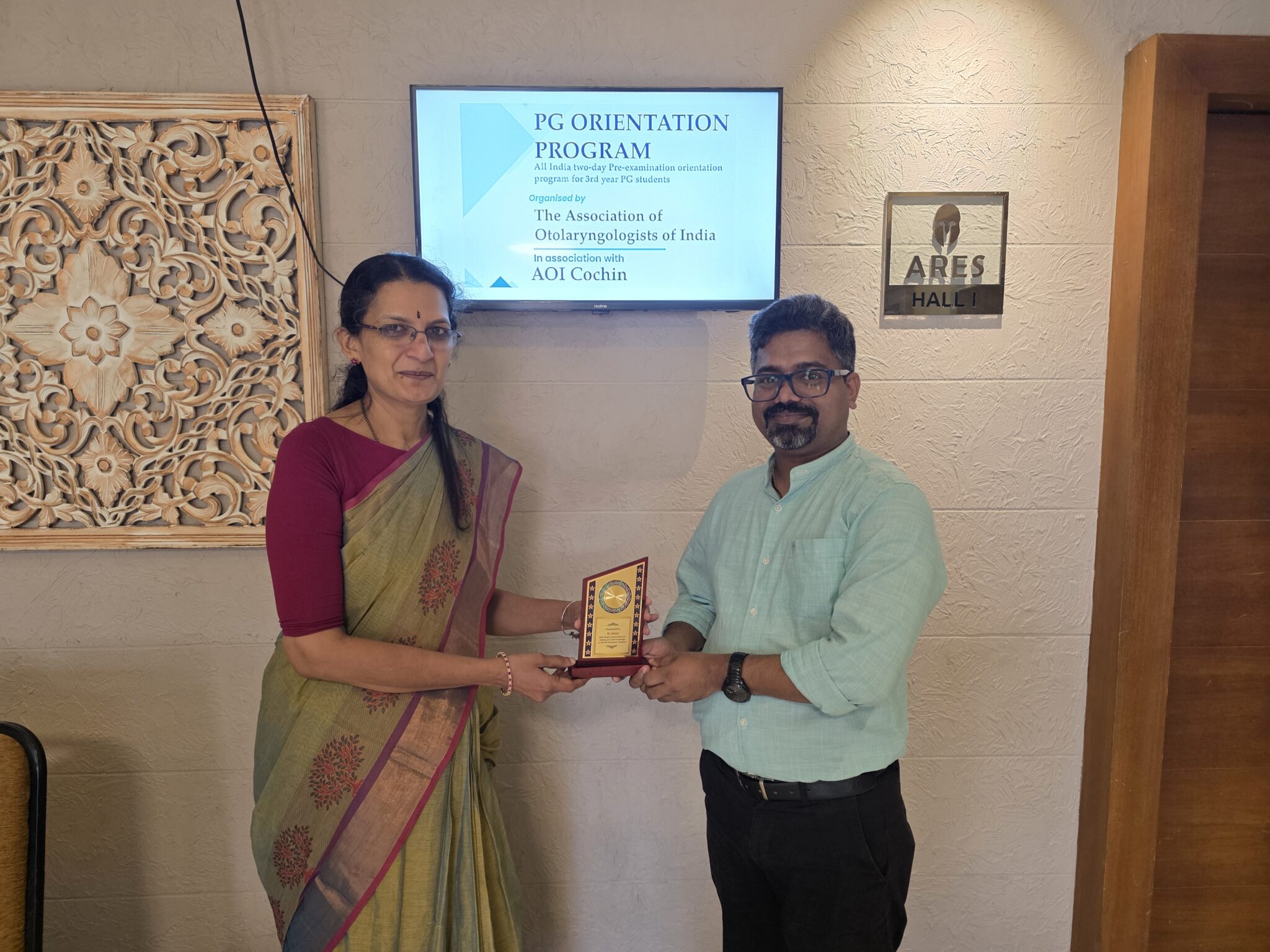 Faculty members of the PG Exam Orientation Program organized by the Association of Otolaryngologists of India, South India centre at Cochin