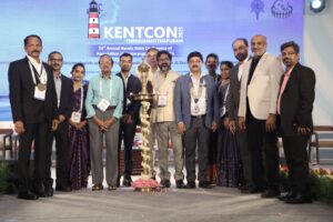 Inauguration ceremony of KENTCON 2025, featuring dignitaries and organizers on stage.